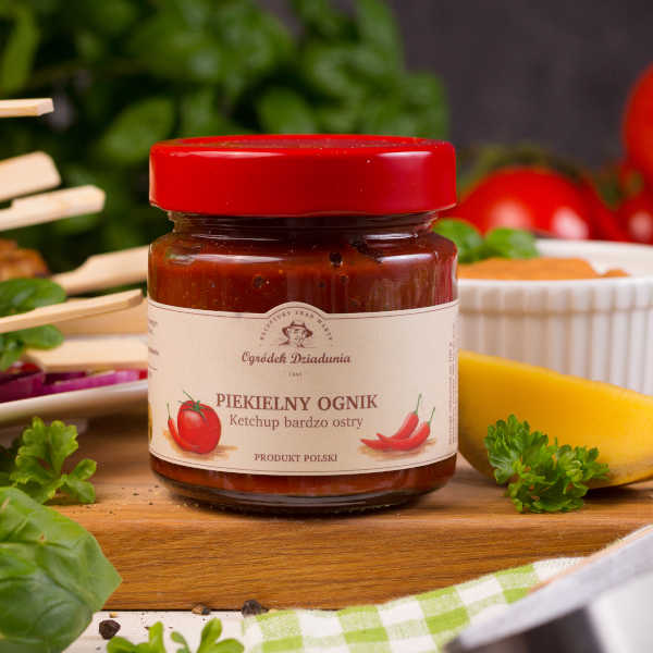 Ketchup bardzo ostry - Piekielny Ognik 220 g OD