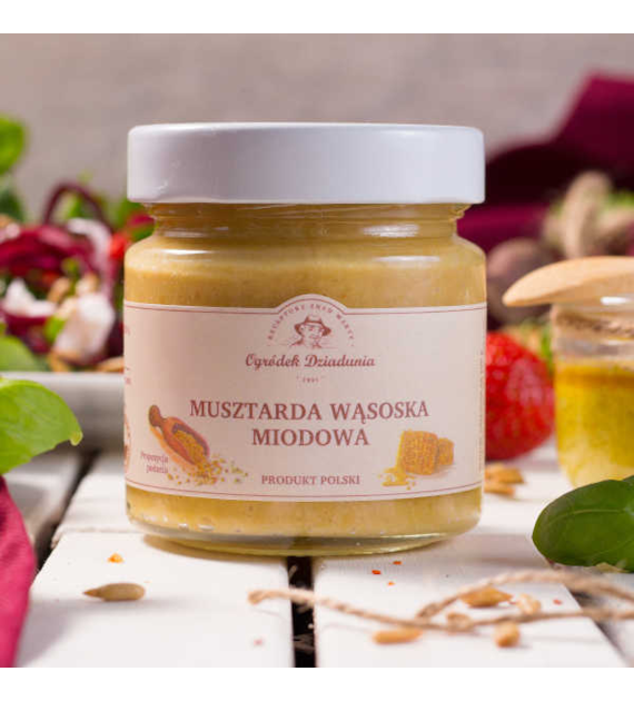 Musztarda Wąsoska Miodowa