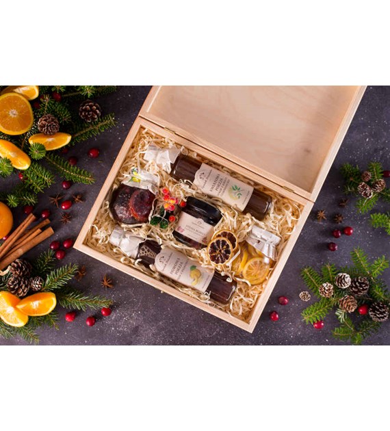 Zestaw prezentowy - Skrzyneczka Pełna Smaku 1