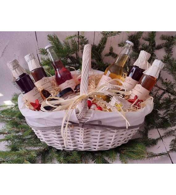Zestaw prezentowy - Koszyk z pałąkiem