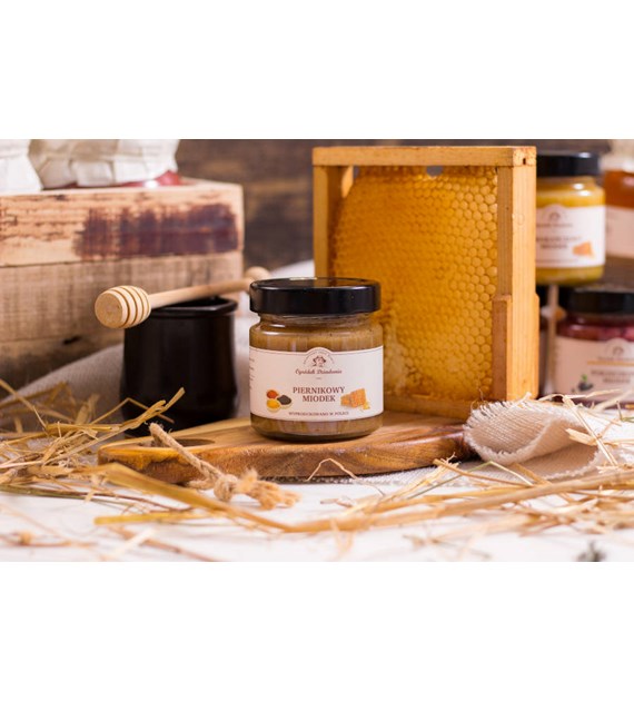 Miód wielokwiatowy z piernikiem - Piernikowy miodek