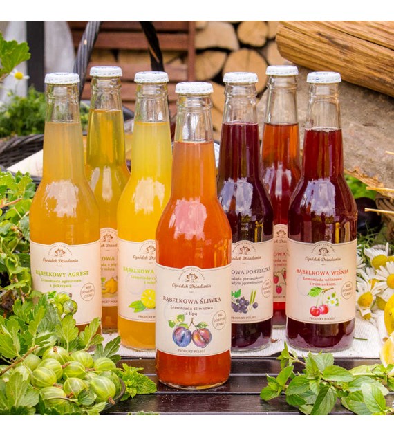 Lemoniada śliwkowa z lipą - Bąbelkowa śliwka z lipą