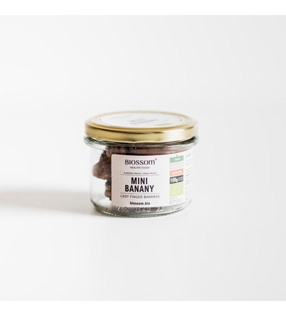 BIO banany mini suszone