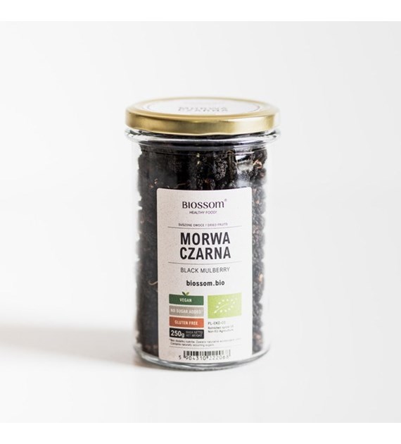 BIO morwa suszona czarna