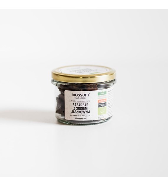 BIO rabarbar słodzony sokiem jabłkowym