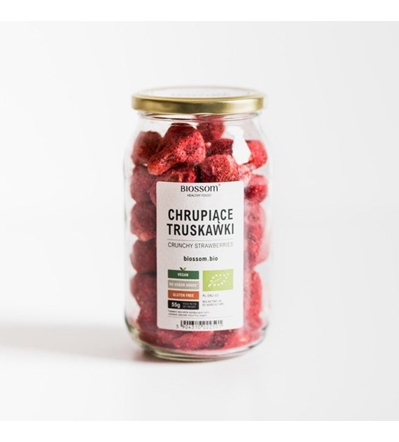 BIO truskawki POLSKIE liofilizowane