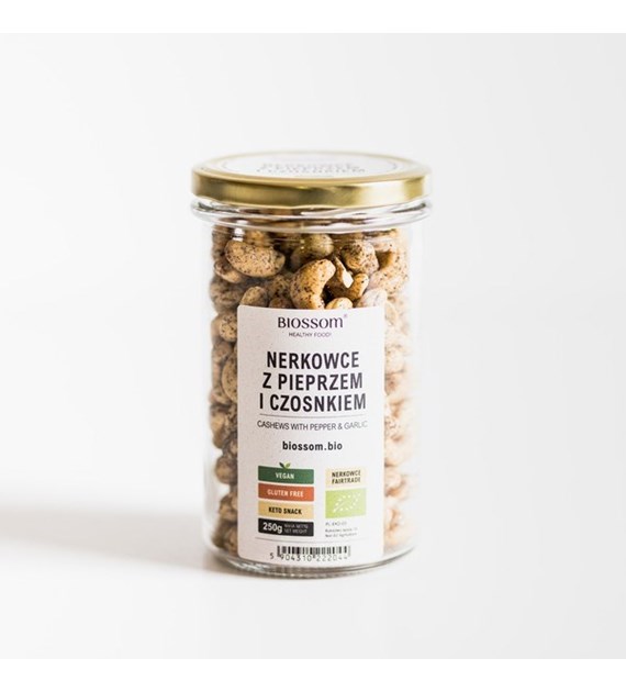 BIO Nerkowce z czosnkiem i pieprzem FAIRTRADE