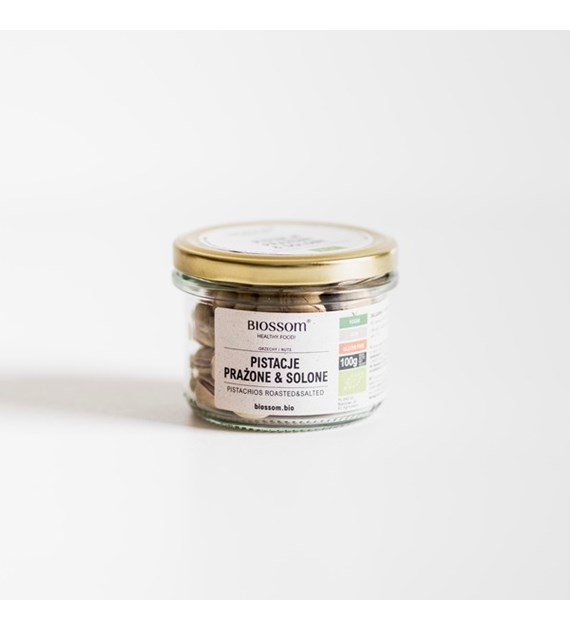 BIO pistacje prażone solone