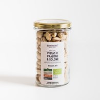 BIO pistacje prażone solone 230g