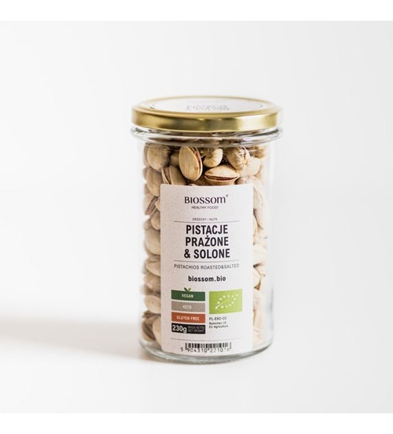 BIO pistacje prażone solone