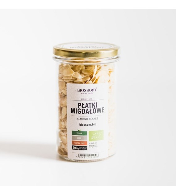 BIO płatki migdałowe