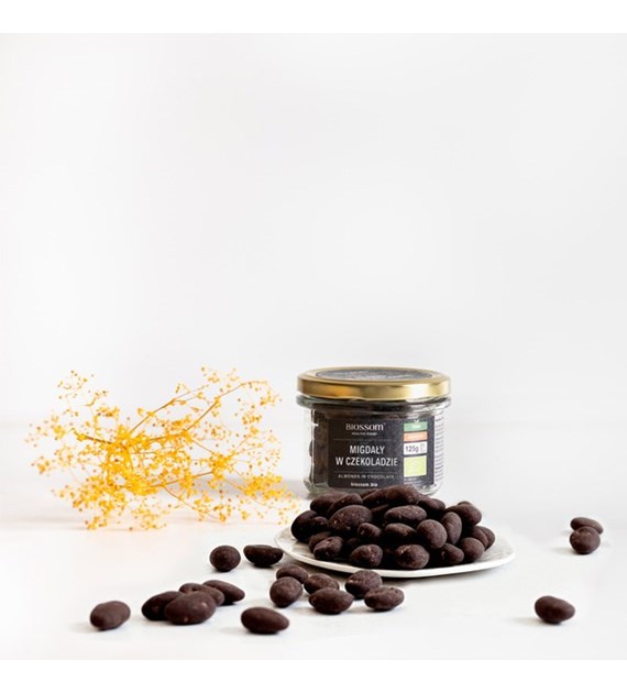 BIO migdały w surowej czekoladzie