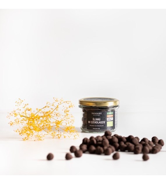 BIO orzechy laskowe 
w surowej czekoladzie