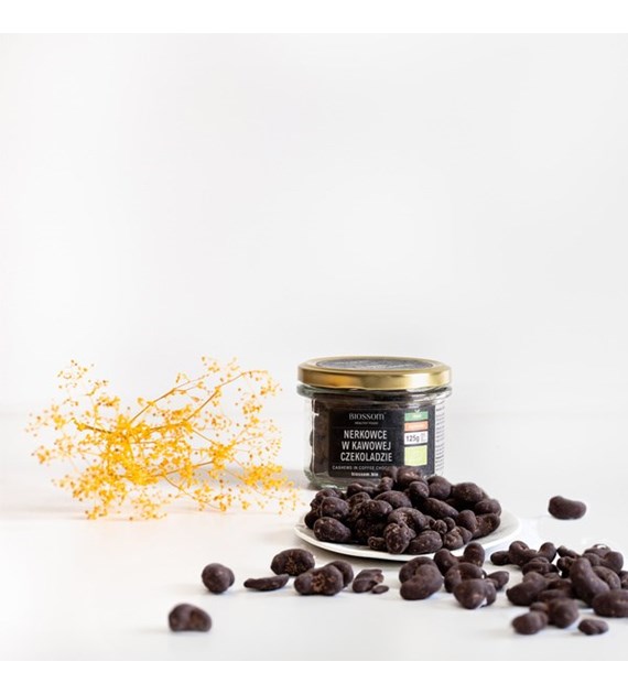 BIO orzechy nerkowca 
w czekoladzie kawowej