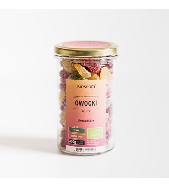 BIO żelki owocki 
(galaretki owocowe)