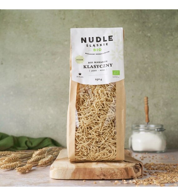 Nudle Śląskie KLASYCZNY BIO - NITECZKI