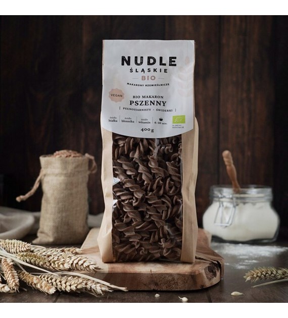 Nudle Śląskie PSZENNY BIO PEŁNOZIARNISTY - ŚWIDRY