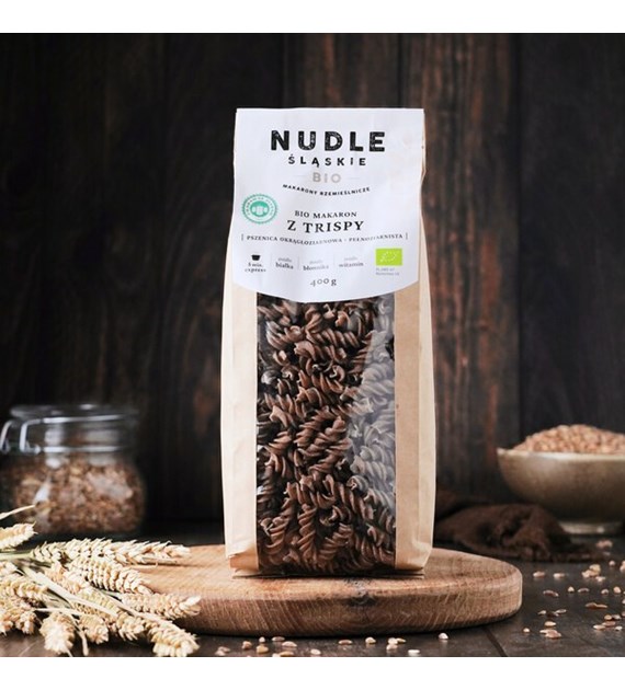 Nudle Śląskie Z TRISPY PEŁNOZIARNISTY BIO - ŚWIDRY