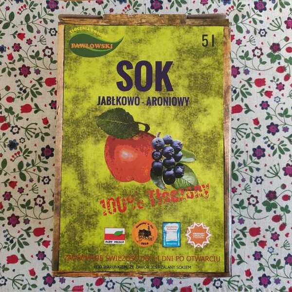 Sok jabłko-aronia 5 l