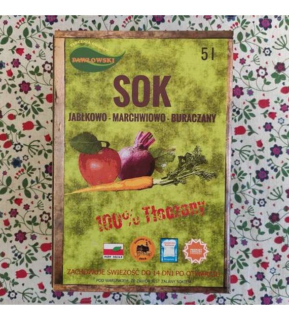Sok jabłko burak marchew