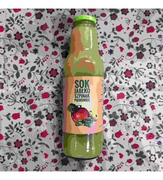 Sok jabłko-szpinak-pigwowiec 750 ml