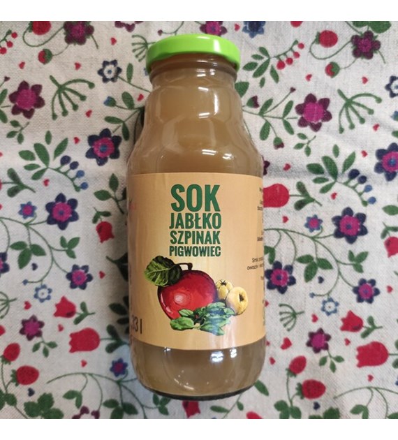 Sok jabłko-szpinak-pigwowiec 330 ml