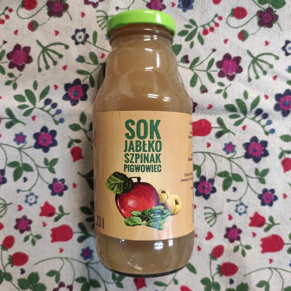 Sok jabłko-szpinak-pigwowiec 330 ml