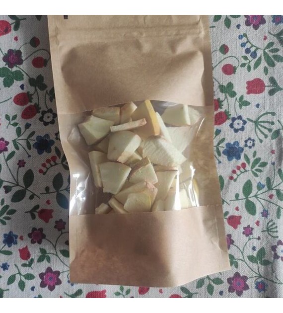 Liofilizowane jabłko - kawałki ze skórką 15 g