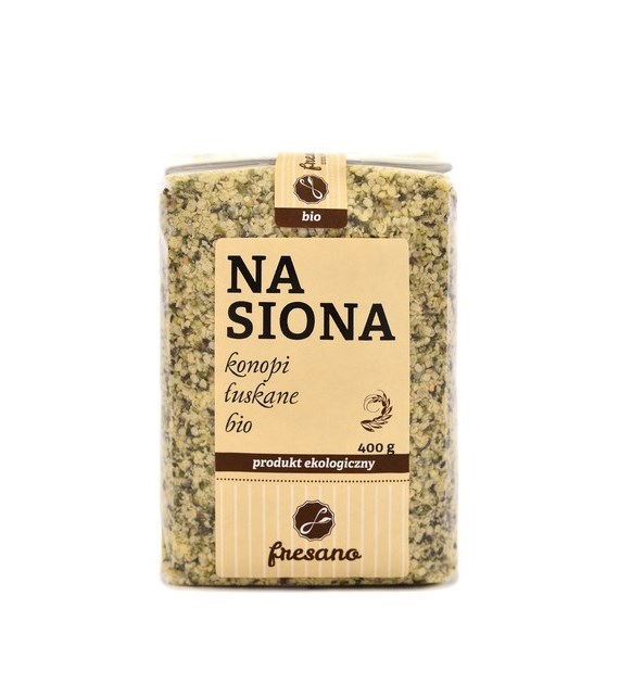 NASIONA KONOPI ŁUSKANE BIO 400 g