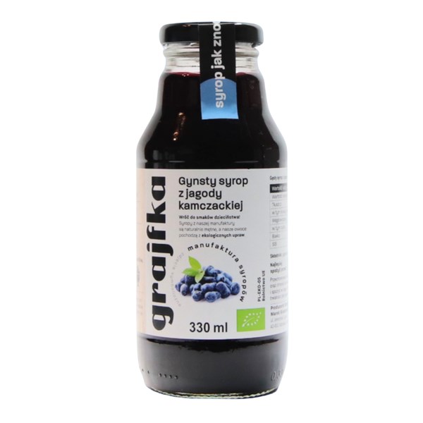 Keto syrop z jagody kamczackiej 330 ml