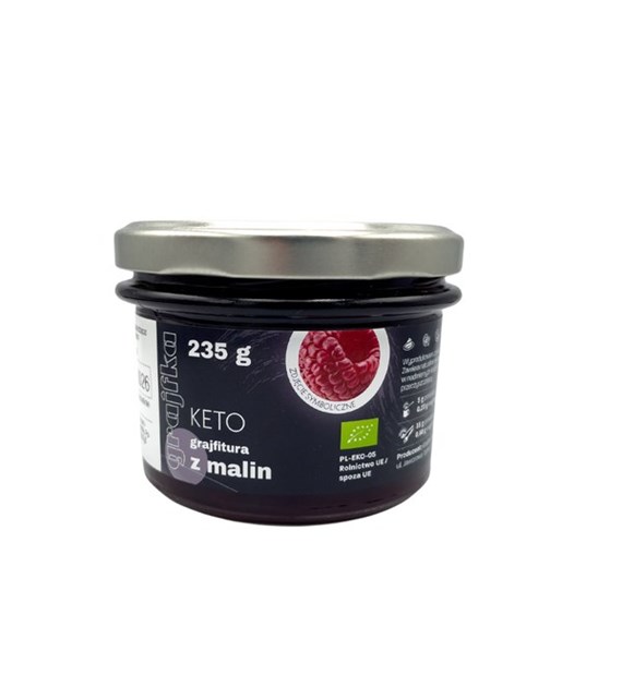 Keto grajfitura z malin