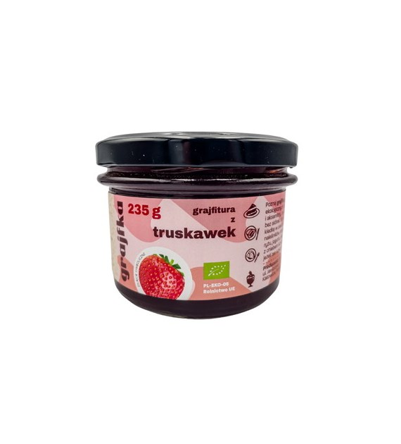 Keto grajfitura z truskawek