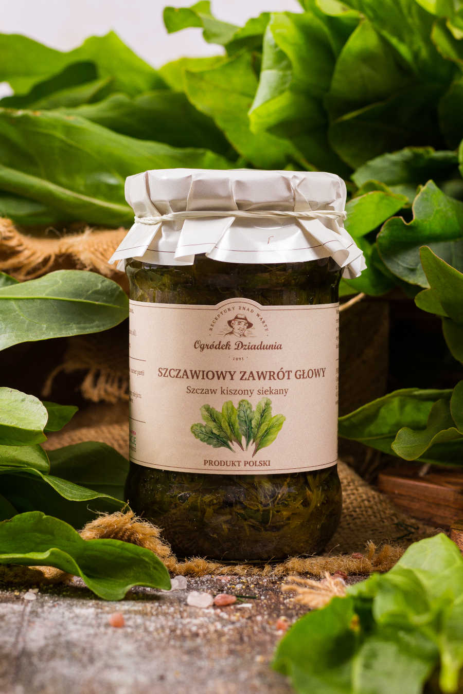Szczaw kiszony siekany - Szczawiowy Zawrót Głowy