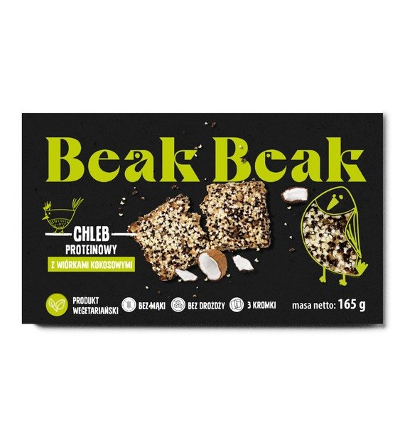 Chleb Proteinowy z wiórkami kokosowymi