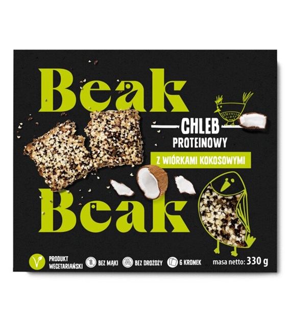 Chleb Proteinowy z wiórkami kokosowymi