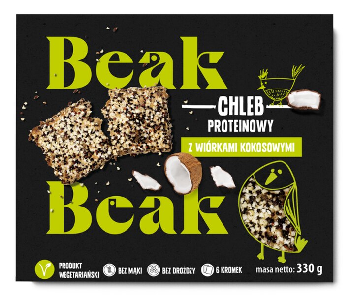 Chleb Proteinowy z wiórkami kokosowymi 330 g