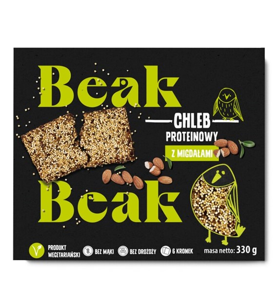 Chleb Proteinowy z migdałami
