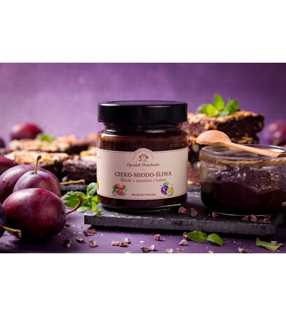 Konfitura ze śliwek, miodu i kakao - Czeko-miodo-śliwa