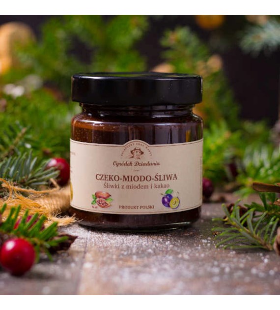 Konfitura ze śliwek, miodu i kakao - Czeko-miodo-śliwa