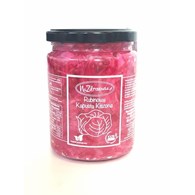 Kapusta Kiszona Rubinowa (mix białej i czerwonej) 280g