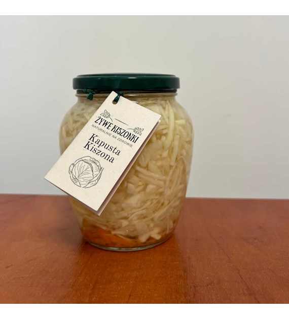 Kapusta kiszona - niepasteryzowana
