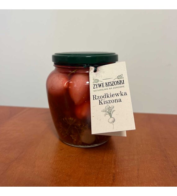 Rzodkiewka kiszona - niepasteryzowana