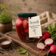 Rzodkiewka kiszona - niepasteryzowana