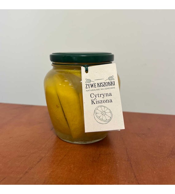 Cytryna kiszona - niepasteryzowana