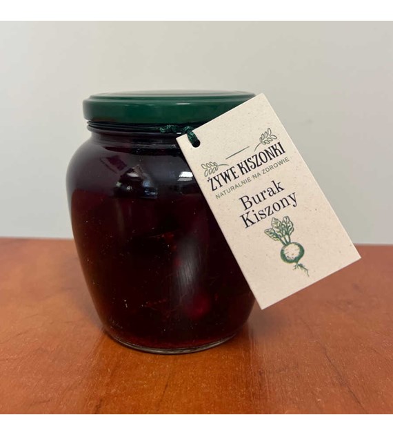 Burak kiszony - plastry - niepasteryzowany
