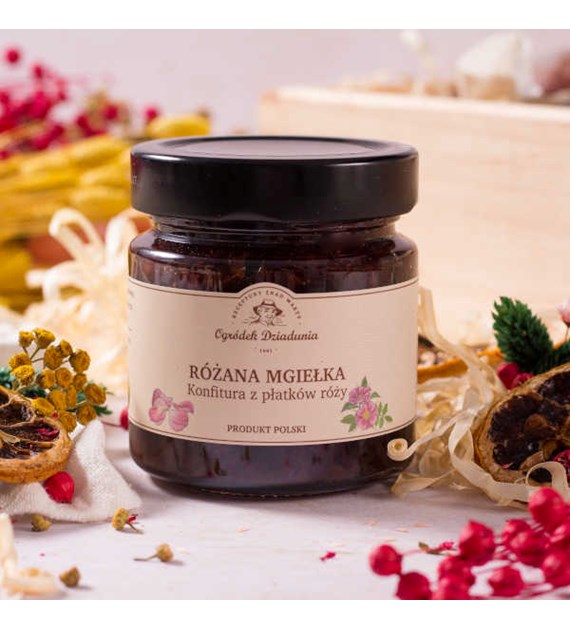 Konfitura z płatków róż - Różana Mgiełka