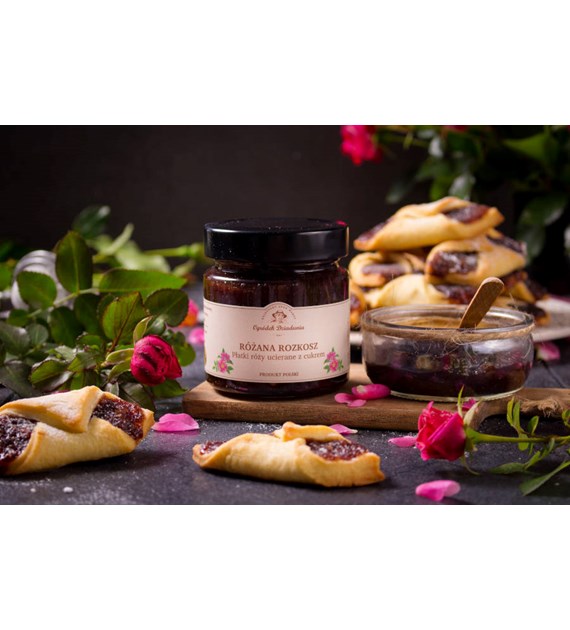 Przecier - Płatki róży w cukrze - Różana Rozkosz
