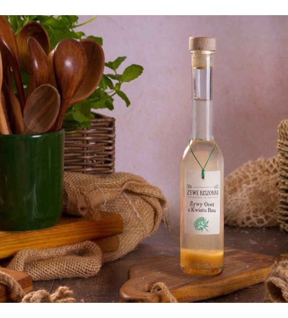 Żywy ocet z kwiatu czarnego bzu 200 ml ŻK