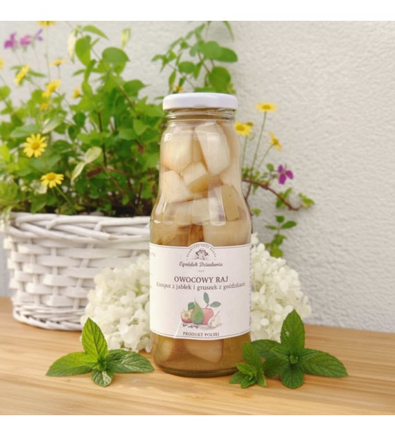Kompot z jabłek, gruszki i goździka 300 ml OD