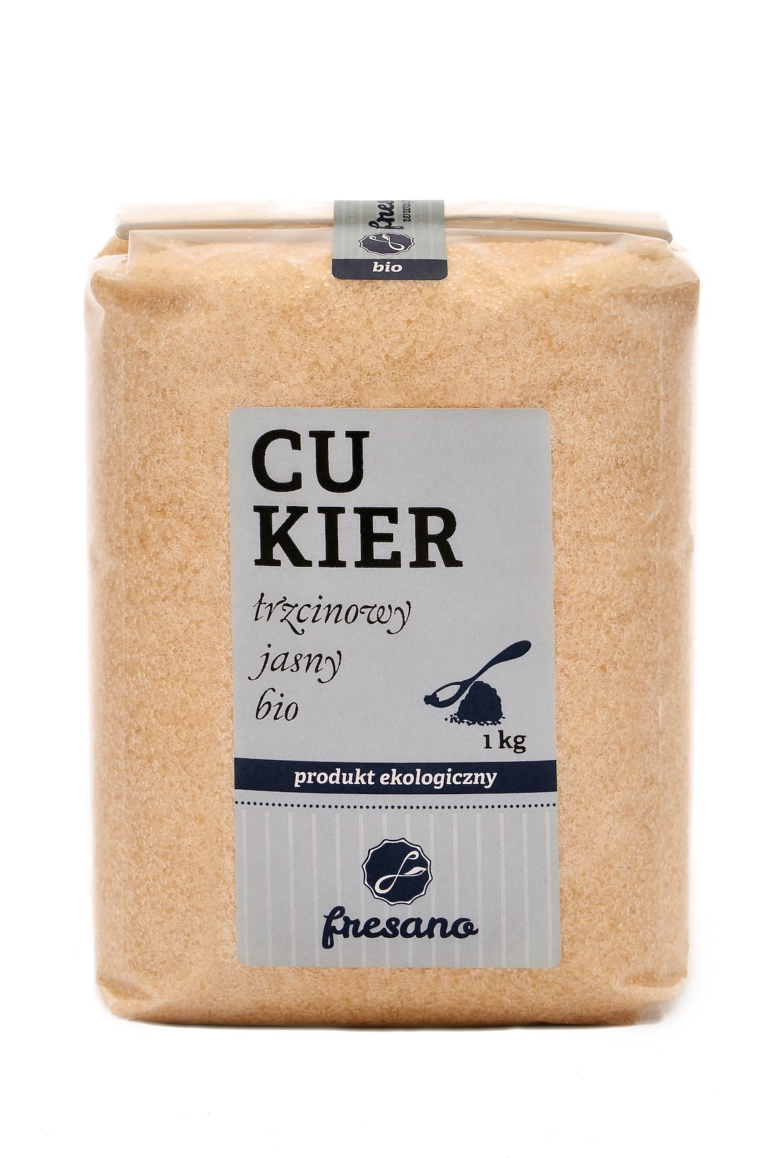 Cukier Trzcinowy Jasny Bio 1 Kg